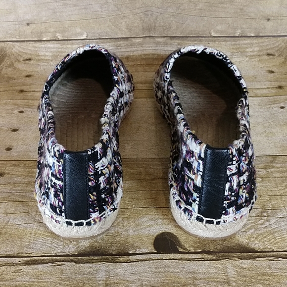 Tory Burch Color Block Tweed Espadrilles - Picture 6 of 8